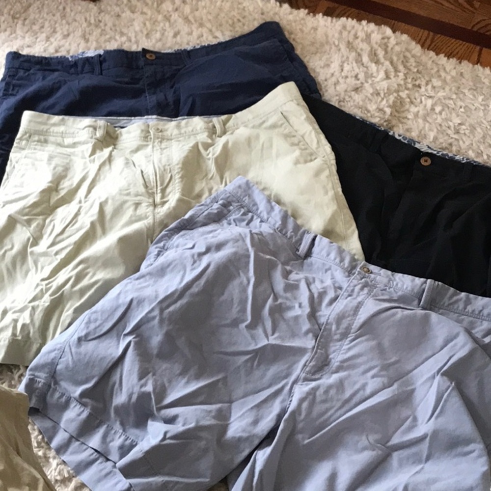 Men's Casual Shorts - Blue, Gray, Tan